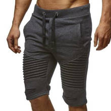Novo verão correndo shorts dos homens esportes jogging shorts de fitness terno beaching casual curto calças de treino dos homens 2024 - compre barato