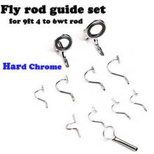 Fly Fishing Rod Guide Tip Repair Kit Set DIY Dark Circles Different 2024 - buy cheap