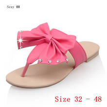 Summer Shoes Slides Women Flat Sandals Woman Shoes Flip Flops Slippers Sandals Small Plus Size 32 33- 40 41 42 43 44 45 46 47 48 2024 - buy cheap
