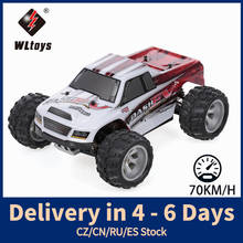 WLtoys A979-B 2.4G 1/18 RC Car 4WD 70KM/H High Speed Electric RC Toys Full Proportional Big Foot Truck RC Crawler RTR Car 2024 - buy cheap