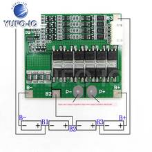 Placa de protección de batería de fosfato de hierro y litio, inversor equilibrado de cuatro cuerdas, corriente de 6/30/50/100A, 4 cuerdas, 12,8 V, 1 ud. 2024 - compra barato