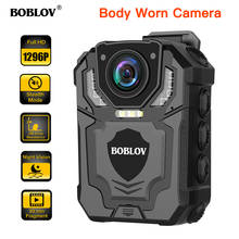 Boblov t5 corpo câmera polícia wearable hd 1296p dvr câmera de segurança vídeo visão noturna ir mini filmadoras desgastadas 2024 - compre barato
