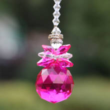 1PCS 30mm Clear Crystal Ball Suncatcher Pendant Hanging Guardian Angel Ornament Rainbow Maker Wedding Party Decor 2024 - buy cheap
