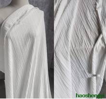 Tecidos de roupas de textura tridimensional de alta qualidade, tecidos plissados criativos femininos da moda 2024 - compre barato