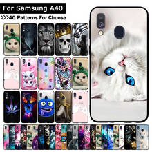 Colorful Fashion Luxury Cover For Samsung Galaxy A40 Ultra-thin Soft TPU Slicone case phone shell bags Protective Cases fundas 2024 - buy cheap