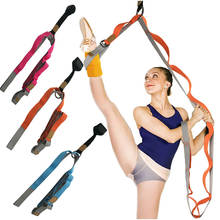 Door Flexibility Stretching Leg Stretcher Strap for Ballet Cheer Dance Gymnastics Trainer Yoga Full Splits Leg Stretch Belt Band 2024 - buy cheap