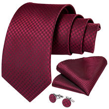 Dibangu gravata masculina prata branco listrado design de seda casamento gravata para homem gravata hanky abotoaduras anel conjunto moda bussiness festa 2024 - compre barato