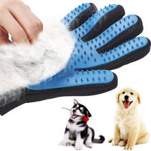 YVYOO Pet Glove Cat Grooming Glove Cat Hair Deshedding Brush Gloves Dog Comb for Cats Bath Clean Massage Hair Remover Brush 2024 - buy cheap