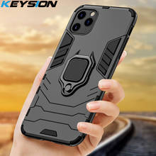 KEYSION Shockproof Armor Case For iPhone 13 12 mini 11 Pro Max Phone Back Cover for iPhone 11 SE 2020 Xs Max 5 6S 7 8 Plus XR 2024 - buy cheap