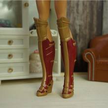 Zapatos de muñeca de princesa para mujer, zapatillas informales a la moda, accesorios para muñecas de rodillas largas, zapatos para muñecas Wonder, 2 pares 2024 - compra barato