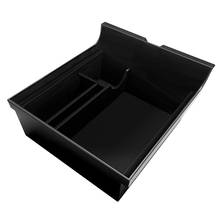 for 2021 Tesla Model 3 / Y Car Center Console Organizer Tray Interior Accessories Armrest Cubby Drawer Storage Box 2024 - buy cheap