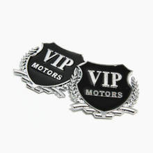 2pcs Car Styling 3D Logo VIP MOTORS Metal DIY Sticker for Volvo S40 S60 S80 S90 V40 V60 V70 V90 XC60 XC70 XC90 2024 - buy cheap
