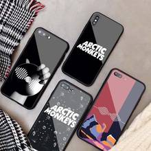 Arctic Monkeys DIY Tempered Glass Case For iPhone 11 12 Pro XR X XS MAX 8 7 6 5 Plus Phone Back Cover shell 2024 - buy cheap