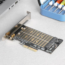 Adaptador M.2 NVME a PCIE M + B Key NGFF SSD a PCI-E 3,0 X4 SATA para tarjeta de expansión, accesorios de ordenador para el hogar 2024 - compra barato