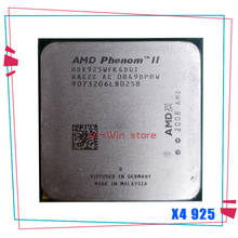 Четырехъядерный процессор AMD Phenom II X4 925, 95 Вт, 2,8 ГГц, HDX925WFK4DGI, разъем AM3 2024 - купить недорого
