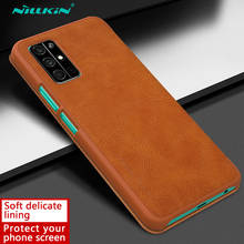 NILLKIN for Huawei Honor 30s Flip Case Qin Series Luxury PU Leather Plastic Back Cover Case for Huawei Honor 30s 2024 - buy cheap