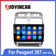 Автомобильный GPS-навигатор JOYINCAR 2din Android 9,1 для Peugeot 307 307CC 307SW 2002-2013 автомобильный радиоприемник Bluetooth плеер мультимедийный WIFI 2024 - купить недорого