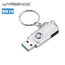 WANSENDA USB 3.0 Flash Drive High speed pen drive 16gb 32gb 64gb usb stick 3.0 memory stick 128gb 256gb Pendrive with key chain 2024 - buy cheap