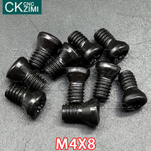 Inserciones de tornillo M4 X 8 mm M4X8 CNC, piezas de carburo, herramientas de torno CNC, accesorios de portaherramientas, herramientas de torno 2024 - compra barato