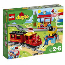 Конструктор LEGO Duplo 10874 Поезд на паровой тяге, 59 деталей