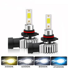 2Pcs H4 LED H1 H3 H7 H11 H8 H9 H27 880 881 9005 HB3 9006 HB4 Led Headlight Bulbs 60W 12000LM Car Styling 6000K Fog Light 2024 - buy cheap