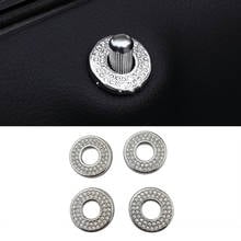 For Mercedes Benz C Class W205 2015-2018 Door Bolt Lock Pin Switch Trim Button Refit Modify Artificial Crystal Diamond Decal 2024 - buy cheap