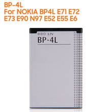 yelping BP-4L Phone Battery For Nokia E52 E55 E6 E63 E71 E72 E73 E90 N97 6650T N810 2024 - buy cheap