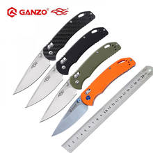 Ganzo G7531 58-60HRC 440C blade G10 or carbon fiber handle folding knife tactical knife outdoor camping EDC tool Pocket Knife 2024 - buy cheap