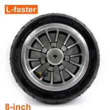 Rueda de 8 pulgadas para patinete, rueda neumática con cubo de aluminio, diámetro de agujero de rodamiento de 8mm, 200X50 2024 - compra barato