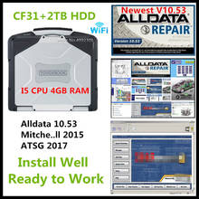2021 Hot Auto Repair Software Alldata 10.53 Mit..Chell ATSG 2017 installed in 2TB HDD+CF31 I5 4G Toughbook Laptop Touchscreen 2024 - buy cheap