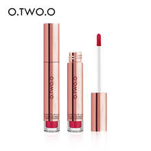 O.TW O.O-lápiz labial líquido mate, maquillaje de labios súper impermeable, no pegajoso, brillo de labios, marrón oscuro, rojo, regalo de cumpleaños para mujer 2024 - compra barato