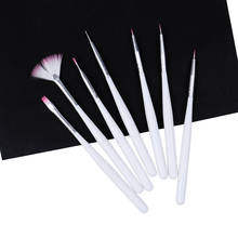 Acrylic Nail Art Brush Kit UV Gel Polish Painting Drawing Brushes Pen Nail Dotting Manicure Clean Brush Tools Nails Tips Liner 2024 - buy cheap