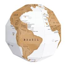 DIY Scratch Globe 3D Stereo Assembly Globe World Map Travel Kid Child Toy Gift 2024 - buy cheap