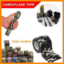 5cmx 4.5m Elastic Camouflage Tape Waterproof Outdoor Hunt Camping Stealth Camo Wrap Tape Militaty Paintball Stretch Bandage 3 2024 - buy cheap