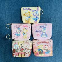 Disney Duffy StellaLou Rabbit Anime Figures Cartoon Product Cosplay Accessories Storage Bag Coin Purse Unisex Gift 2024 - buy cheap