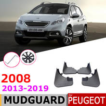 Переднее и заднее Брызговики для Peugeot 2008 2019 ~ 2013 2024 - купить недорого