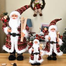 Santa Merry Christmas Decorations for Home New Style Christmas Doll Mall Window Decoration Happy New Year 2021 Children's Gifts 2024 - buy cheap