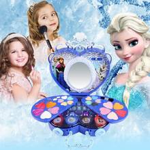 Disney Princess Kids Professional Portable Cosmetics Case Baby Pretend Play Beauty Fashion Children Makeup Toy Games For Girls 2024 - buy cheap