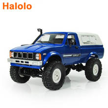 Halolo WPL C24 2.4G DIY RC Car KIT Remote Control Car RC Crawler Off-road Car Buggy Moving Machine RC Car 4WD Kids Toys 2024 - buy cheap