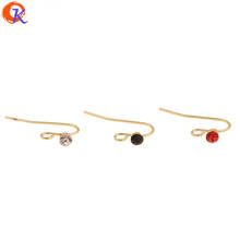 Cordial Design 200Pcs 3*21MM Jewelry Accessories/Hand Made/Rhinestone Earrings Hooks/DIY Parts/Jewelry Making/Earring Findings 2024 - buy cheap