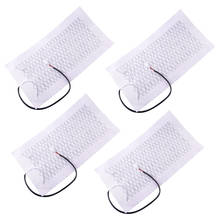 4Pcs Universal Car Carbon Fiber Seat Heated Warmer Pad Cushion With Hi-Off-Lo Switch 12V 2024 - buy cheap