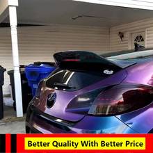 EPFBSQP Car Rear Trunk Spoiler High Quality Carbon Fiber Car Tail Wing Decoration FOR Hyundai Veloster Spoiler 2011-2018 2024 - buy cheap