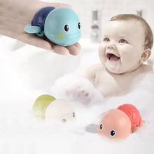 Funny Mini Tortoise Swimming Wind up Clockwork Kids Bath Kids Educational Toys Gift child full of happiness while taking a bath 2024 - buy cheap