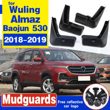 Para-lamas do carro wuling almaz baojun 530, chevrolet captiva mg hector 2018 2019, guarda-lama e acessórios 2024 - compre barato