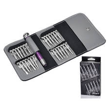 Semanas 25-em-1 conjunto de chave de fenda portátil ferramentas manuais phillips torx bit conjunto kit de ferramentas de reparo do telefone móvel 2024 - compre barato