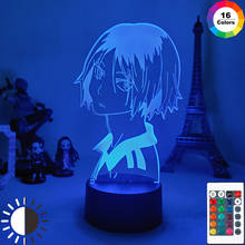 Lámpara de Anime 3d Haikyuu Tendou Satori Msby Team Sakusa, luz nocturna, regalo de cumpleaños para niños, iluminación led, decoración de dormitorio 2024 - compra barato