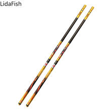 Lidasfish-caña de pescar superdura, accesorio telescópico de fibra de carbono, alimentador de carpa, 28 potentes, 3,6 m-7,2 m 2024 - compra barato