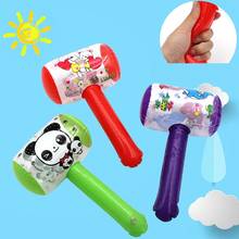 Cute Cartoon Children Inflatable Hammer Toy with Bell Party Favor Birthday Gift Air Hammer Random Color Wholesale Kids Toy 2024 - buy cheap