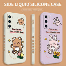 Doll Cartoon Rabbit Phone Case For Huawei P40 P40Lite P30 P20 Mate 40 40Pro 30 20 Pro Lite P Smart 2021 Y7a Silicone Cover 2024 - buy cheap