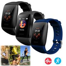 Esportes de fitness atividade rastreador relógio monitor freqüência cardíaca ip68 resistente à água inteligente pulseira pedômetro relógio para meninos meninas 2024 - compre barato